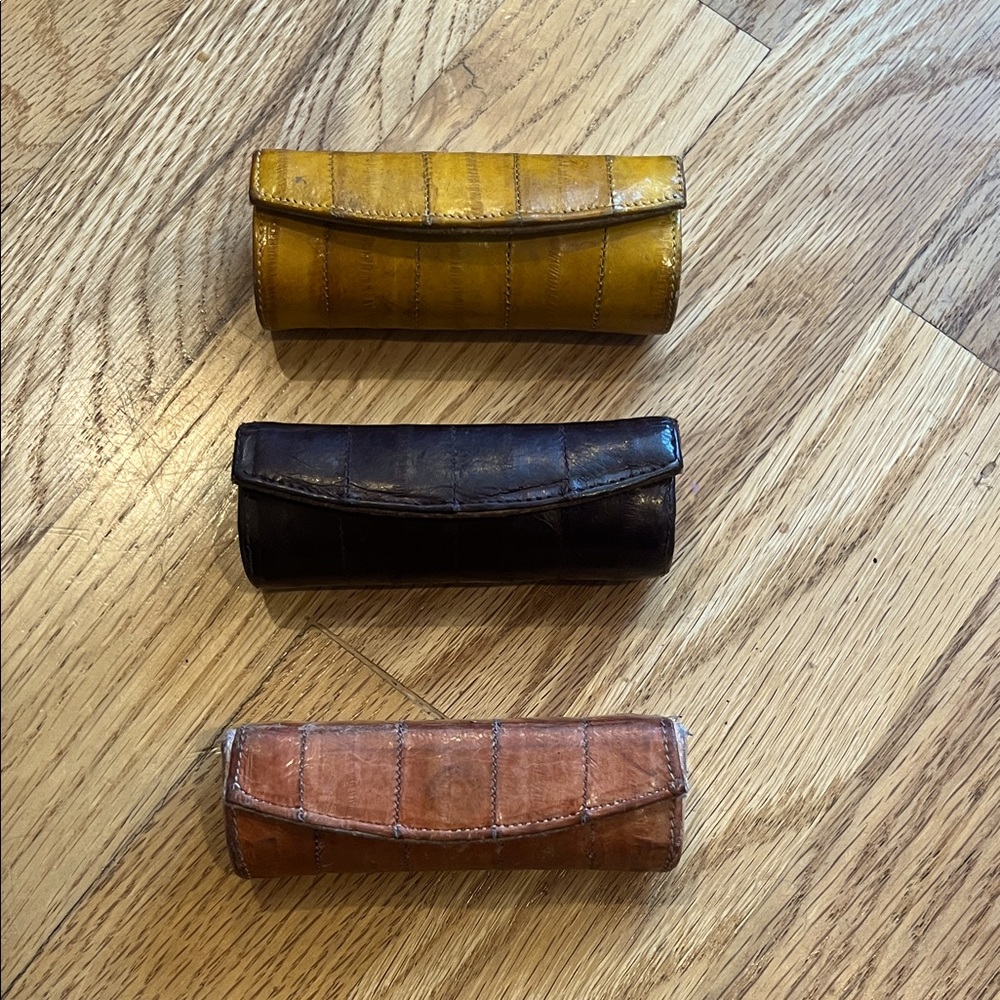 Set of Three Vintage Lipstick Cases